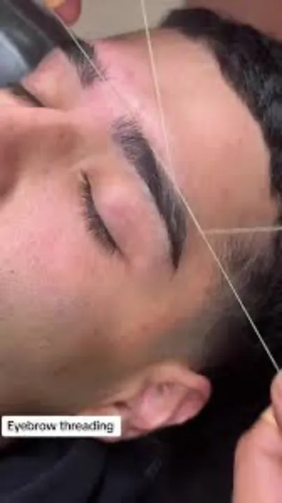 Men's Eyebrows Threading or waxing